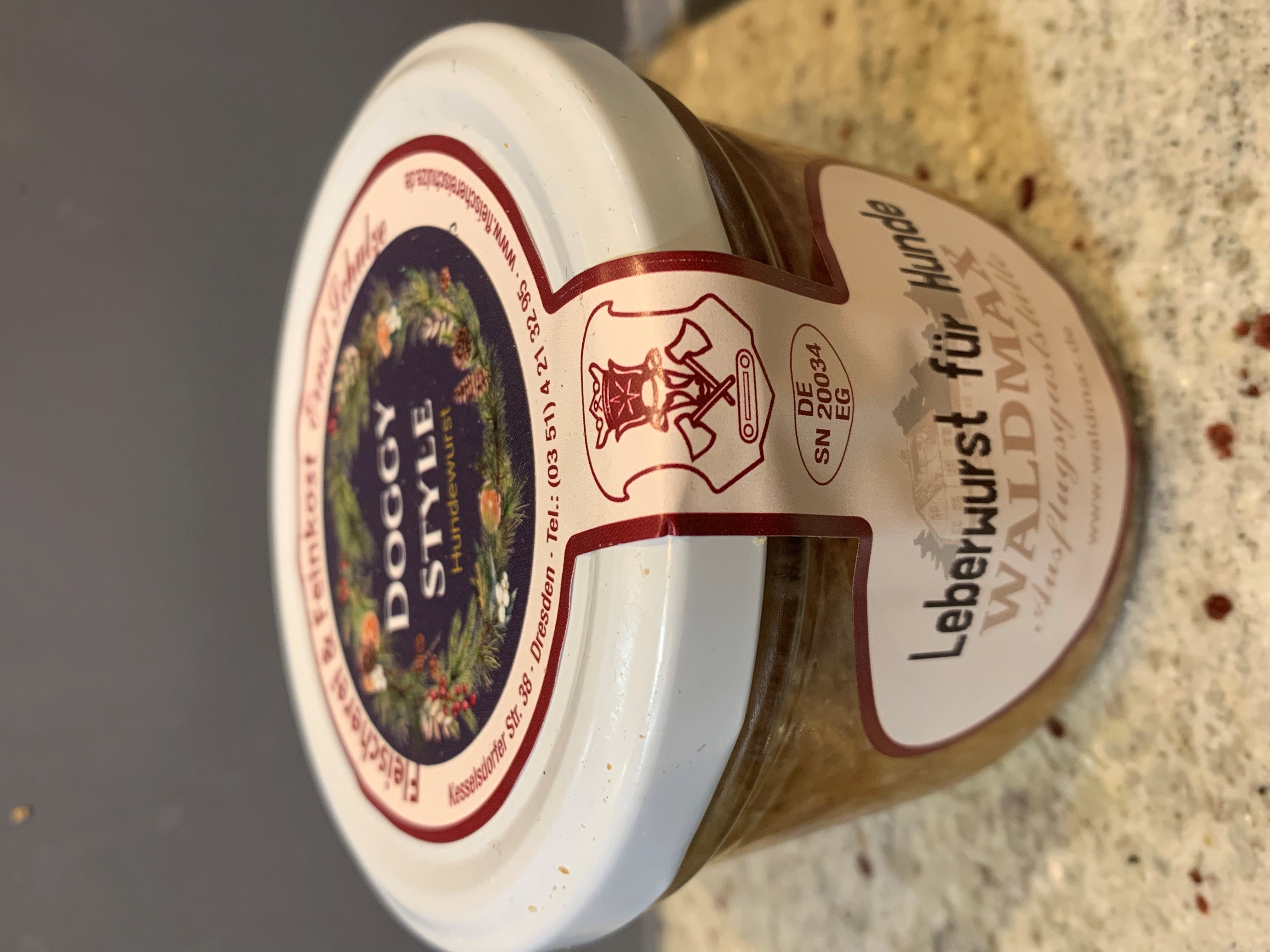 Leberwurst für den Hund