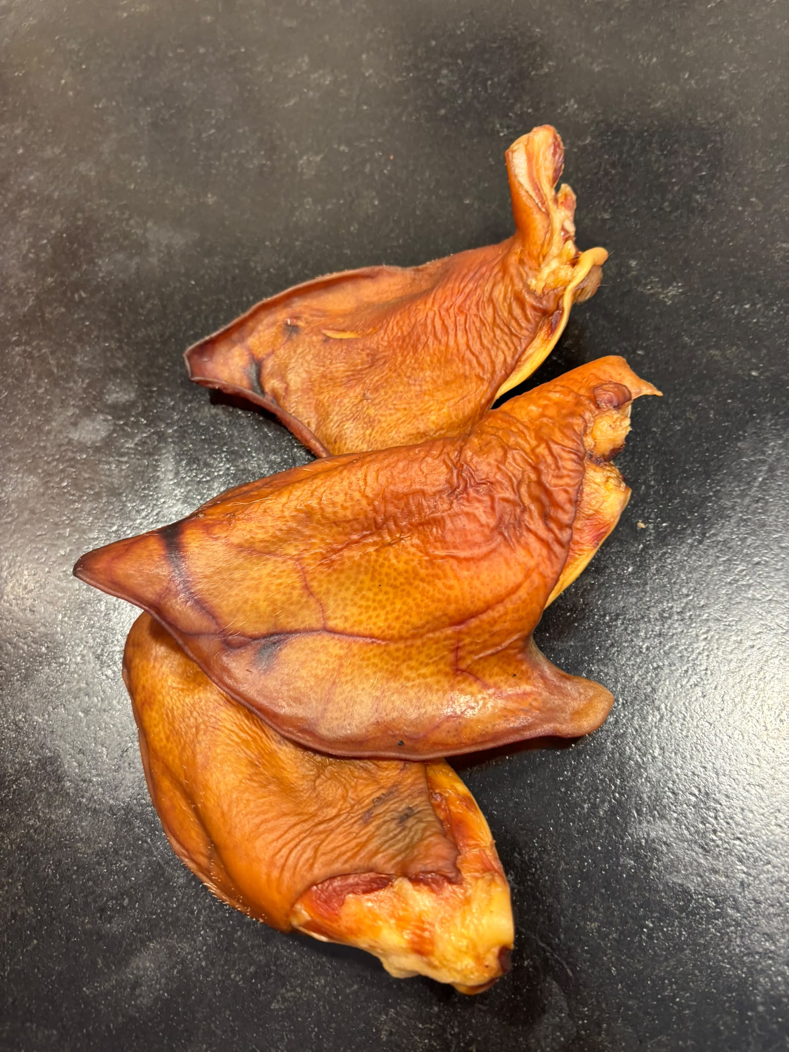 Geräucherte Schweinsohren für den Hund